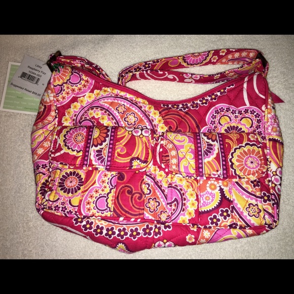 Vera Bradley Handbags - Vera Bradley Raspberry Fizz Libby